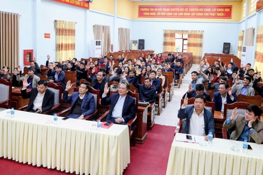 Bắc Ninh: Phường Tân An tổ chức hội nghị lấy ý kiến cử tri nơi công tác đối với người ứng cử HĐND