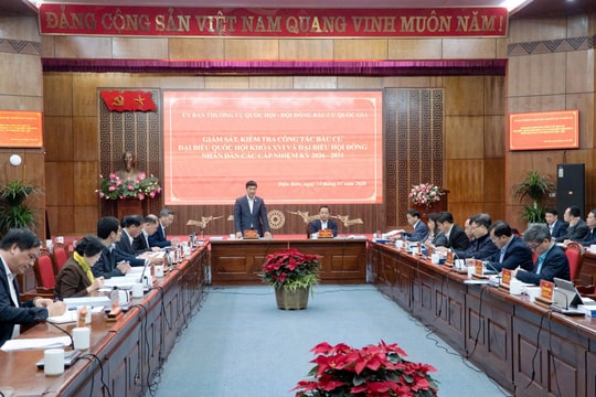 Điện Biên tăng cường cán bộ cấp tỉnh hỗ trợ cấp xã thực hiện công tác bầu cử