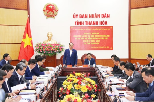 Thanh Hóa phát huy tinh thần chủ động trong triển khai công tác bầu cử
