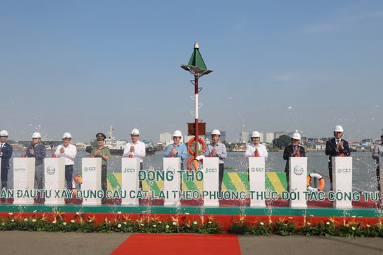 Đồng Nai: Động thổ dự án cầu Cát Lái, tăng cường kết nối liên vùng