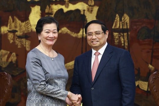Prime Minister receives outgoing Cambodian ambassador