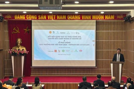Phát động cuộc thi tìm kiếm tài năng khởi nghiệp sáng tạo quốc gia - giải thưởng ESG Việt Nam 2026