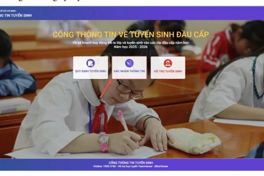 TP. Hồ Chí Minh: Phụ huynh đăng ký tuyển sinh đầu cấp từ ngày 27/5