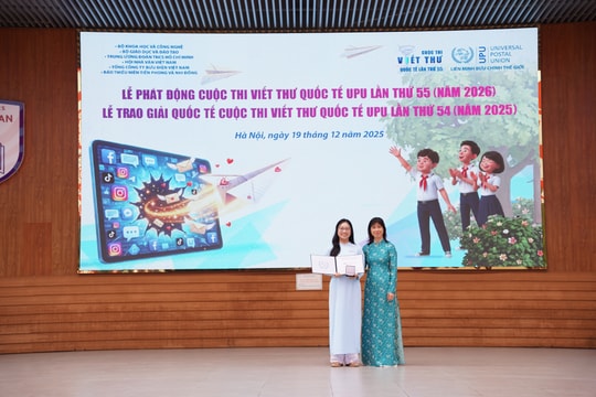 Chủ đề cuộc thi viết thư UPU năm 2026 bàn về sự kết nối của con người trong thế giới số