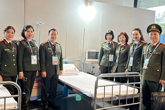 Bệnh viện Công an thành phố Hà Nội sẵn sàng bảo đảm y tế phục vụ Đại hội XIV của Đảng