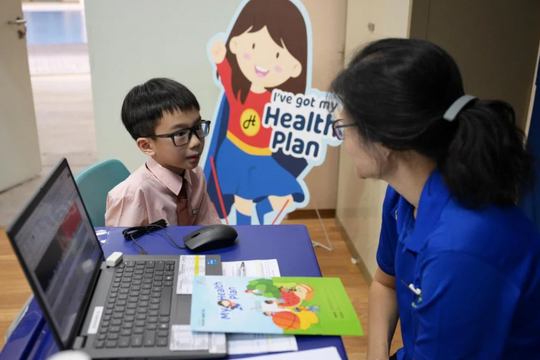 Từ mầm non đến tiểu học, trẻ em Singapore được xây dựng kế hoạch sức khỏe riêng