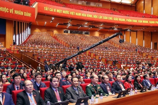 Press release on second working day of 14th National Party Congress