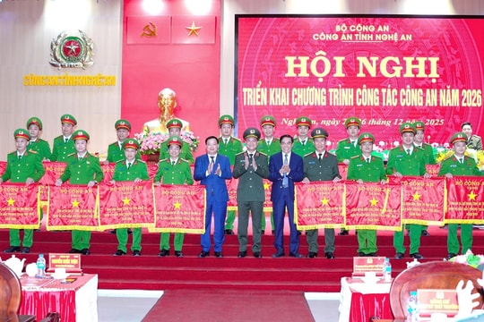 Công an Nghệ An Giữ vững bình yên, tạo nền tảng phát triển trong năm bản lề
