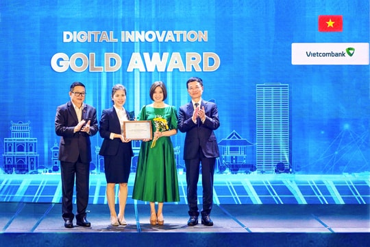VCB Tablet đạt Giải Vàng hạng mục Đổi mới sáng tạo số tại ASEAN Digital Awards 2026