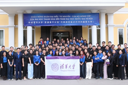 Giao lưu thanh niên Đại học Quốc gia Hà Nội – Đại học Thanh Hoa: Cầu nối hữu nghị Việt – Trung