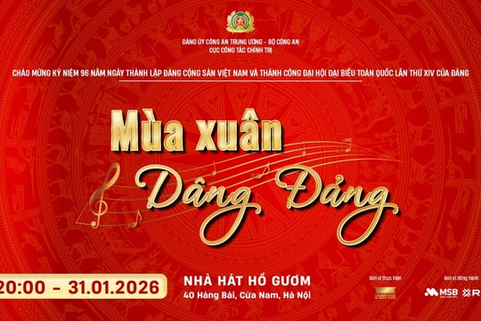 “Mùa xuân dâng Đảng” chào mừng thành công Đại hội XIV