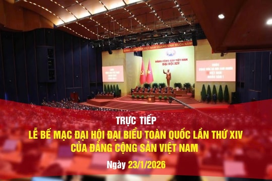 Tường thuật: Phiên bế mạc Đại hội đại biểu toàn quốc lần thứ XIV của Đảng