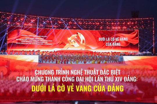 Tường thuật: Chương trình nghệ thuật đặc biệt "Dưới lá cờ vẻ vang của Đảng"