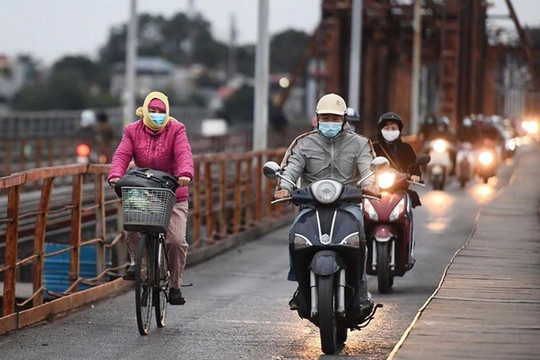 Dự báo thời tiết ngày 24/1: Bắc Bộ rét buốt, Hà Nội không mưa