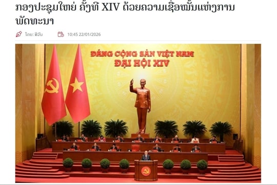 Báo Pasaxon: Đại hội XIV - sự hội tụ của khát vọng phát triển và tầm nhìn chiến lược