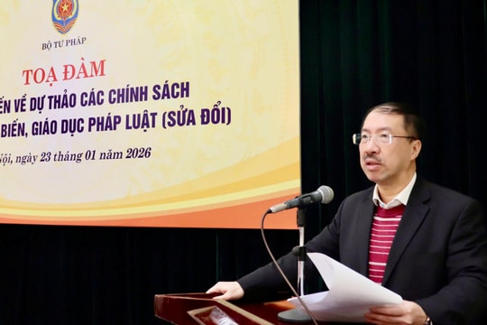 Cần thiết sửa đổi toàn diện Luật Phổ biến, giáo dục pháp luật