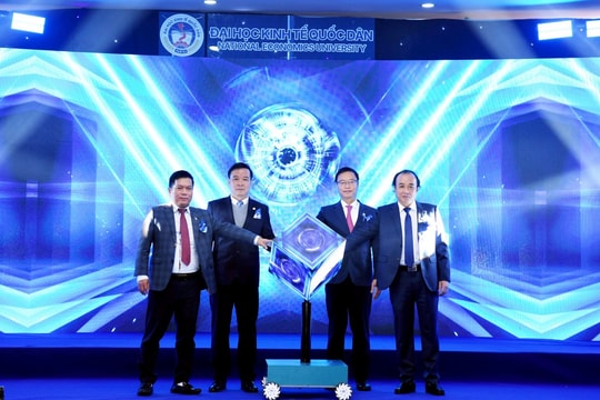 Chào mừng 70 năm thành lập: Đại học Kinh tế Quốc dân công bố bộ nhận diện thương hiệu mới
