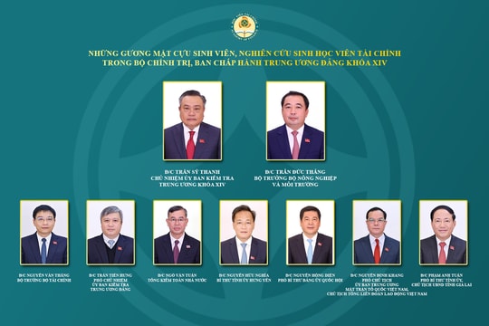 9 cựu sinh viên, nghiên cứu sinh Học viện Tài chính trúng cử Ủy viên Trung ương Đảng khoá XIV