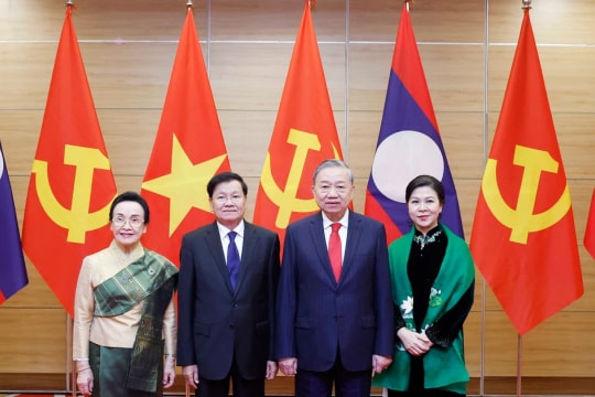 Lao leader’s Vietnam visit further nurtures special ties: Lao media