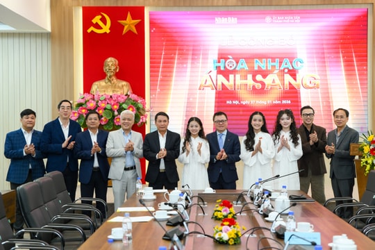 Hòa nhạc Ánh sáng - Chào năm mới 2026: Kết hợp hài hòa âm nhạc, ánh sáng, công nghệ và di sản
