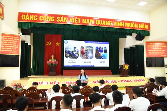 Vùng Cảnh sát biển 3: Tư vấn hướng nghiệp cho quân nhân xuất ngũ năm 2026
