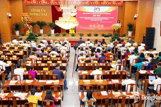 Đồng Nai: Đoàn Đại biểu Quốc hội tỉnh kỷ niệm 80 năm Ngày Tổng tuyển cử đầu tiên