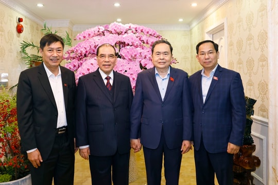 Chủ tịch Quốc hội Trần Thanh Mẫn thăm, tri ân nguyên Lãnh đạo Đảng, Nhà nước
