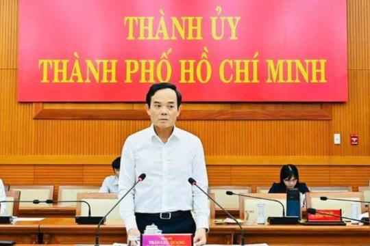 Bí thư Thành ủy TP. Hồ Chí Minh Trần Lưu Quang chủ trì họp Ban Chỉ đạo bầu cử thành phố