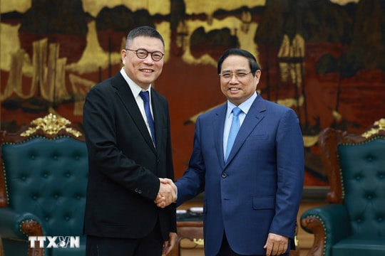 Thủ tướng Phạm Minh Chính tiếp Chủ tịch Tập đoàn Texhong, Trung Quốc