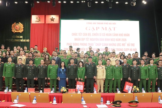 Công an Hà Nội: Phát động phong trào “Chắp cánh những ước mơ” hỗ trợ con CBCS có hoàn cảnh đặc biệt