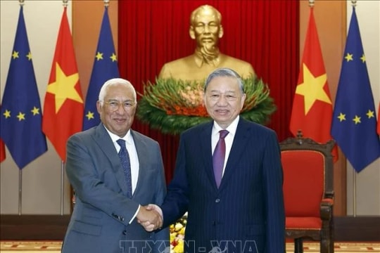 Party chief hosts European Council President