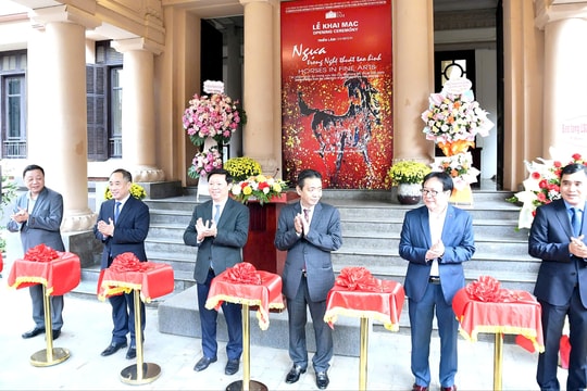 Ngựa - cảm hứng sáng tác của nhiều nghệ sĩ tạo hình