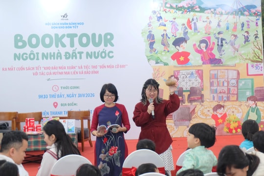 Gieo mầm tình yêu quê hương qua trang sách Tết