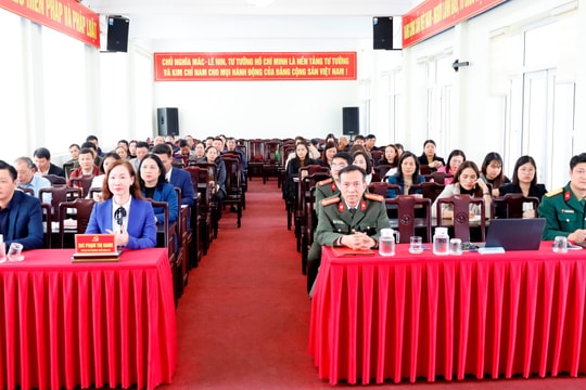 Phường Móng Cái 2: Địa phương đầu tiên của tỉnh Quảng Ninh tập huấn nghiệp vụ công tác bảo vệ nền tảng tư tưởng của Đảng
