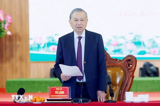 Tổng Bí thư Tô Lâm: Tiếp tục đoàn kết, quyết tâm hành động, xây dựng Điện Biên phát triển nhanh, bền vững hơn