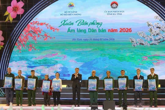 "Xuân Biên phòng ấm lòng dân bản" năm 2026: Lan tỏa hình ảnh, phẩm chất cao đẹp của “Bộ đội Cụ Hồ” trong thời kỳ mới