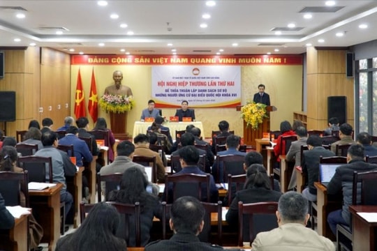 Cao Bằng tổ chức Hội nghị hiệp thương lần thứ hai với người ứng cử đại biểu Quốc hội Khóa XVI