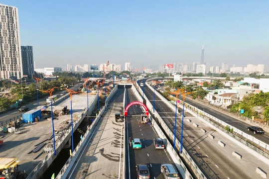 TP. Hồ Chí Minh: Thông xe hầm chui An Phú, “giải cứu” cửa ngõ phía Đông