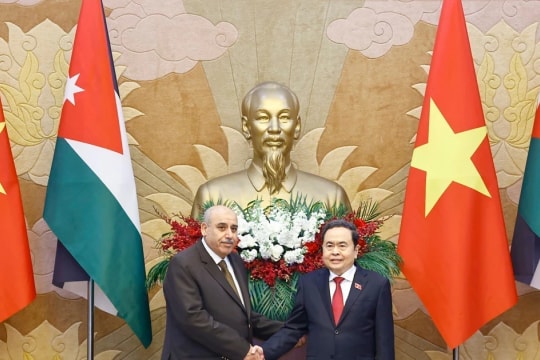 NA Chairman holds talks with Speaker of Jordanian House of Representatives