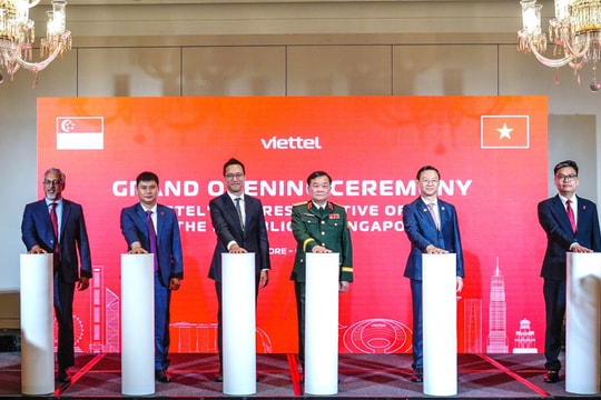 Viettel khai trương Văn phòng đại diện tại Singapore