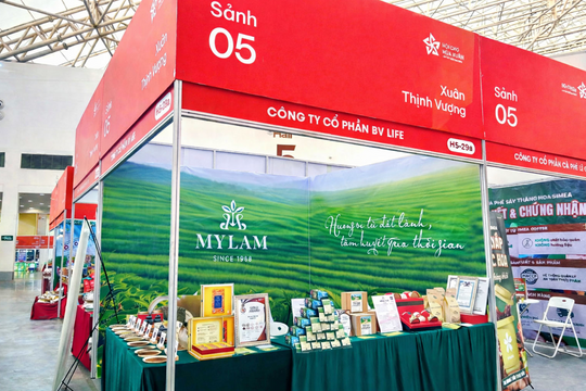 BV Life và Trà Mỹ Lâm tại hội chợ Mùa Xuân 2026: Kết nối di sản trà Việt với không gian xúc tiến Quốc Gia