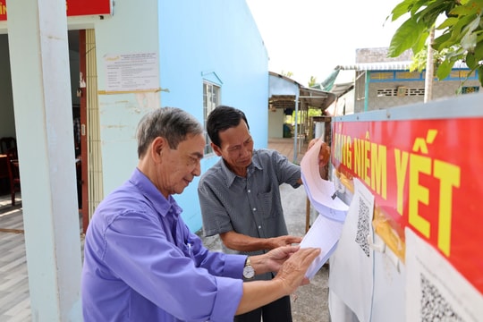 An Giang: Rà soát danh sách cử tri, bảo đảm đúng, đủ, không bỏ sót
