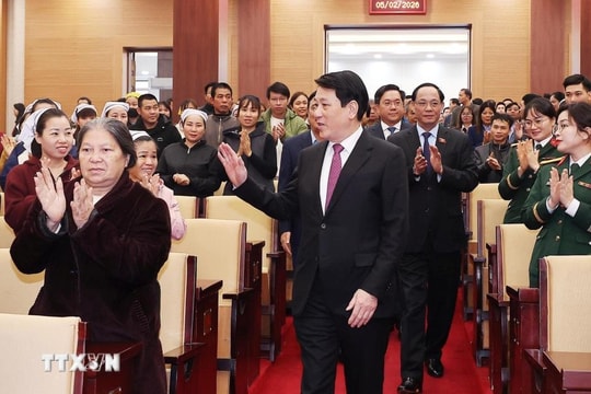 Chủ tịch nước Lương Cường: Chăm lo đời sống nhân dân, bảo đảm mọi người, mọi nhà đều được vui Xuân, đón Tết