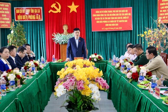 Phó Chủ tịch Quốc hội Vũ Hồng Thanh thăm, tặng quà Tết tại Gia Lai