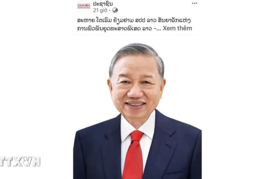 Party leader’s visit symbolises Laos-Vietnam special strategic bond: Lao journal
