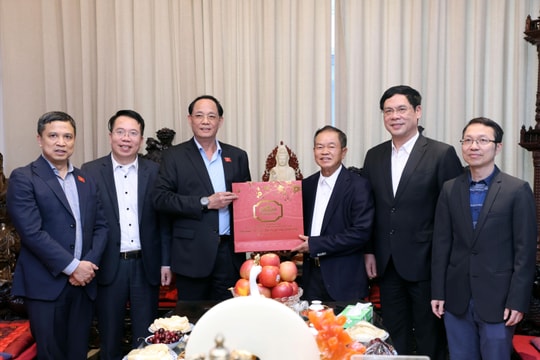 Phó Chủ tịch Quốc hội, Thượng tướng Trần Quang Phương thăm, chúc Tết nguyên lãnh đạo Đảng, Nhà nước