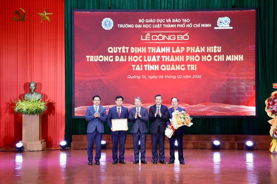 Sáp nhập Cao đẳng Luật miền Trung thành phân hiệu Trường Đại học Luật TP. Hồ Chí Minh