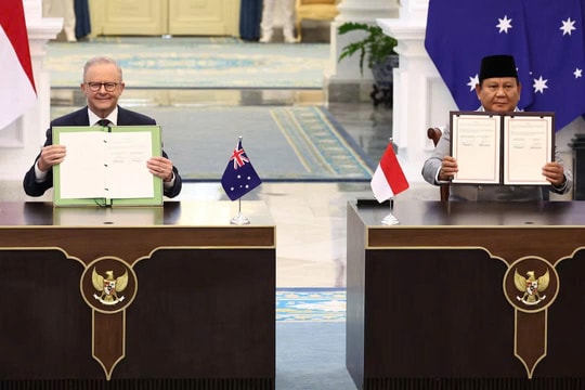Indonesia - Australia ký hiệp ước an ninh cho phép tham vấn khi bị đe dọa