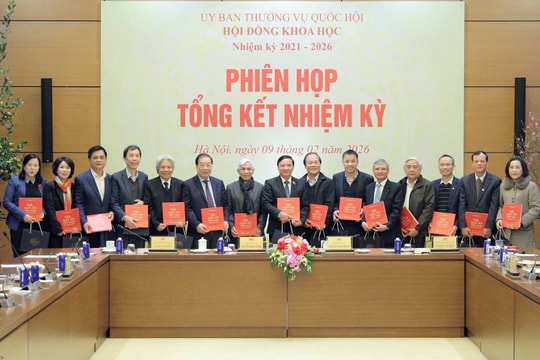 Hội đồng Khoa học của Ủy ban Thường vụ Quốc hội tổng kết nhiệm kỳ 2021 - 2026