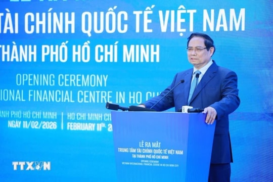 PM announces launch of Vietnam Int'l Financial Centre in Ho Chi Minh City